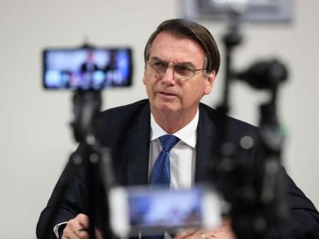 Presidente Jair Bolsonaro rebate críticas sobre amizade entre filhos e novo diretor-geral da PF - Marcos Corrêa/PR