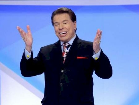 Apresentador Silvio Santos durante programa dominical (Foto: Lourival Ribeiro/SBT)