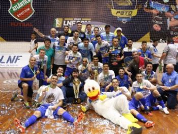 Pato é campeão da Liga Nacional de Futsal 2018