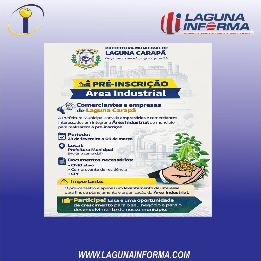 Posta Laguna Informa prefeitura